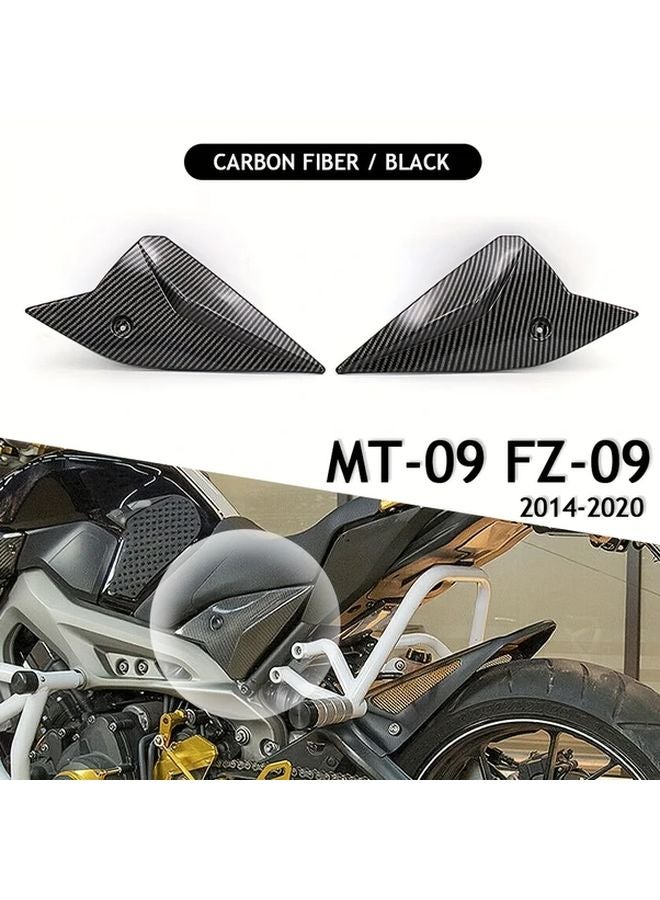 Black Motorcycle Frame Protective Side Panel Cover For Yamaha MT09 FZ09 2014 2020 - Image 3
